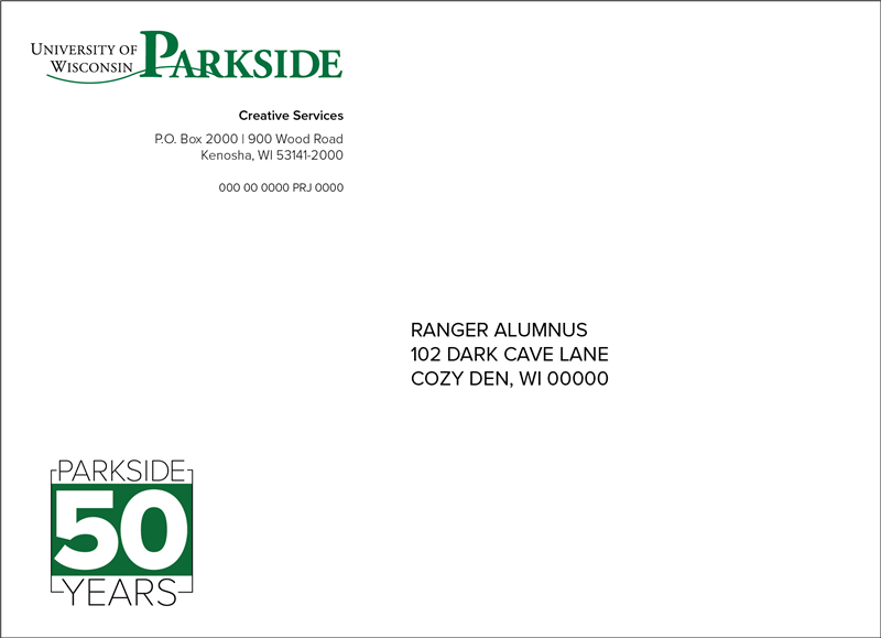 50 year color invite