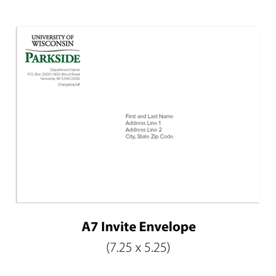 A7 Invitation Envelopes (7.25x5.25)*