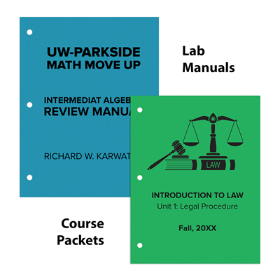 Course Packets/Lab Manuals-BW